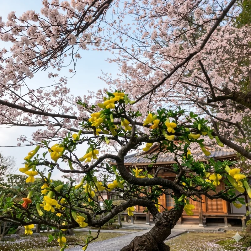 金雀花の盆栽